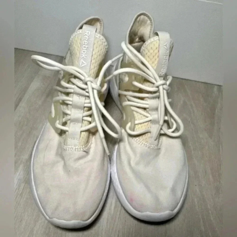 Reebok Women's Ultralite Running Shoes Beige Athletic Sneakers Size 8.5 - Picture 6 of 9